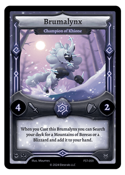 Brumalynx - Champion of Khione - FST-059