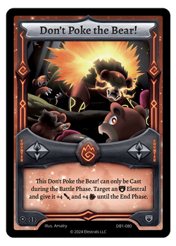 Don’t Poke the Bear! - DB1-080