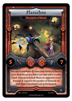 Flarachne - Champion of Hestia - FST-023