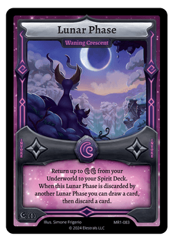 Lunar Phase - Waning Crescent - MR1-083