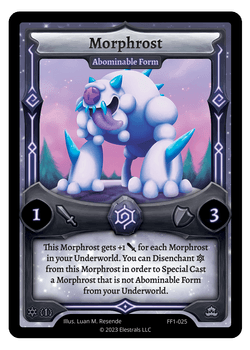 Morphrost - Abominable Form - FF1-025