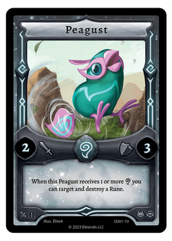 Peagust - SD01-10