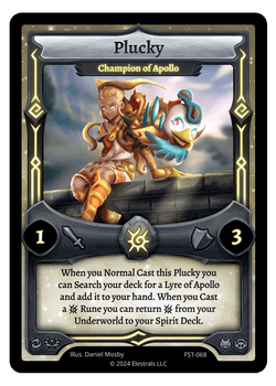 Plucky - Champion of Apollo - FST-068