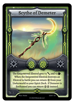 Scythe of Demeter - SD01-18