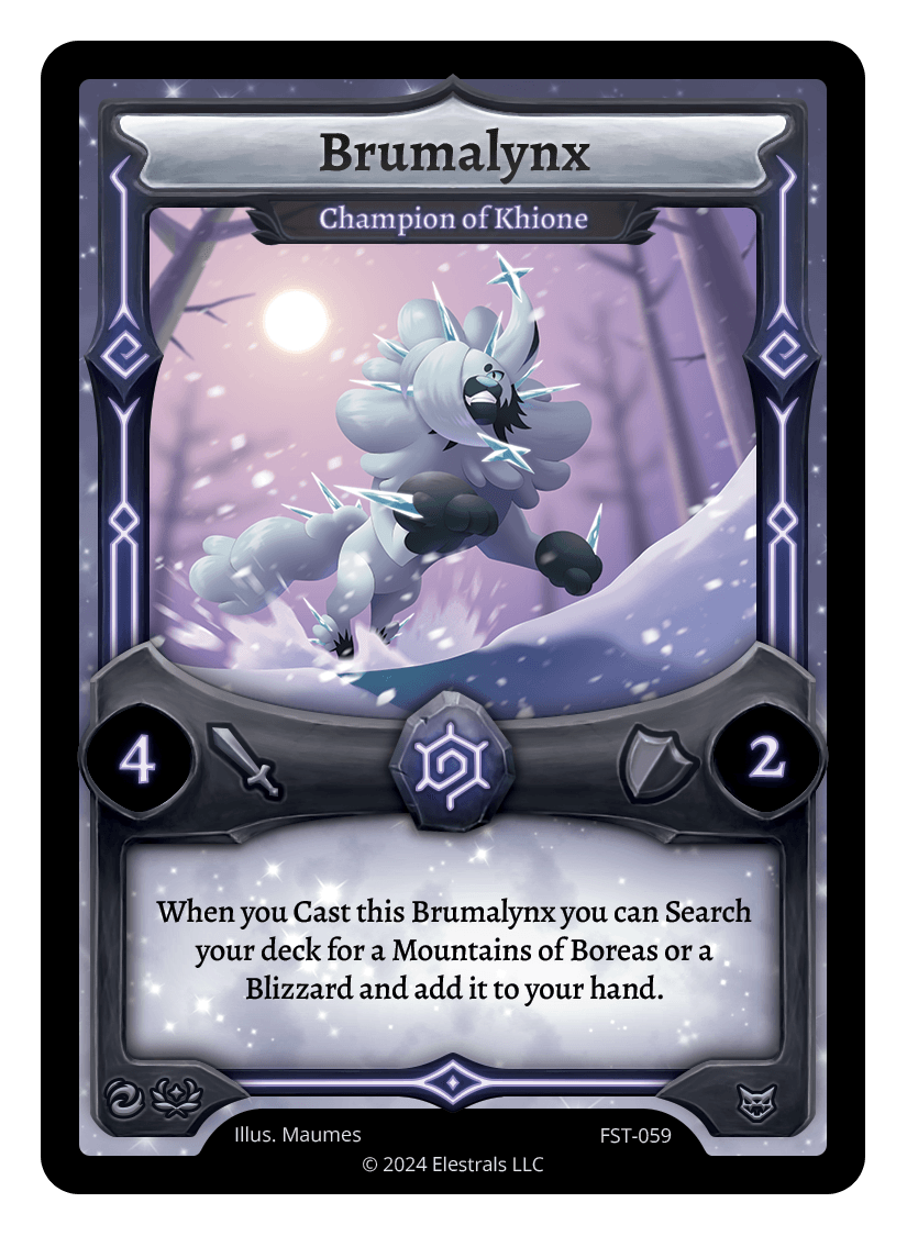 Brumalynx - Champion of Khione - FST-059
