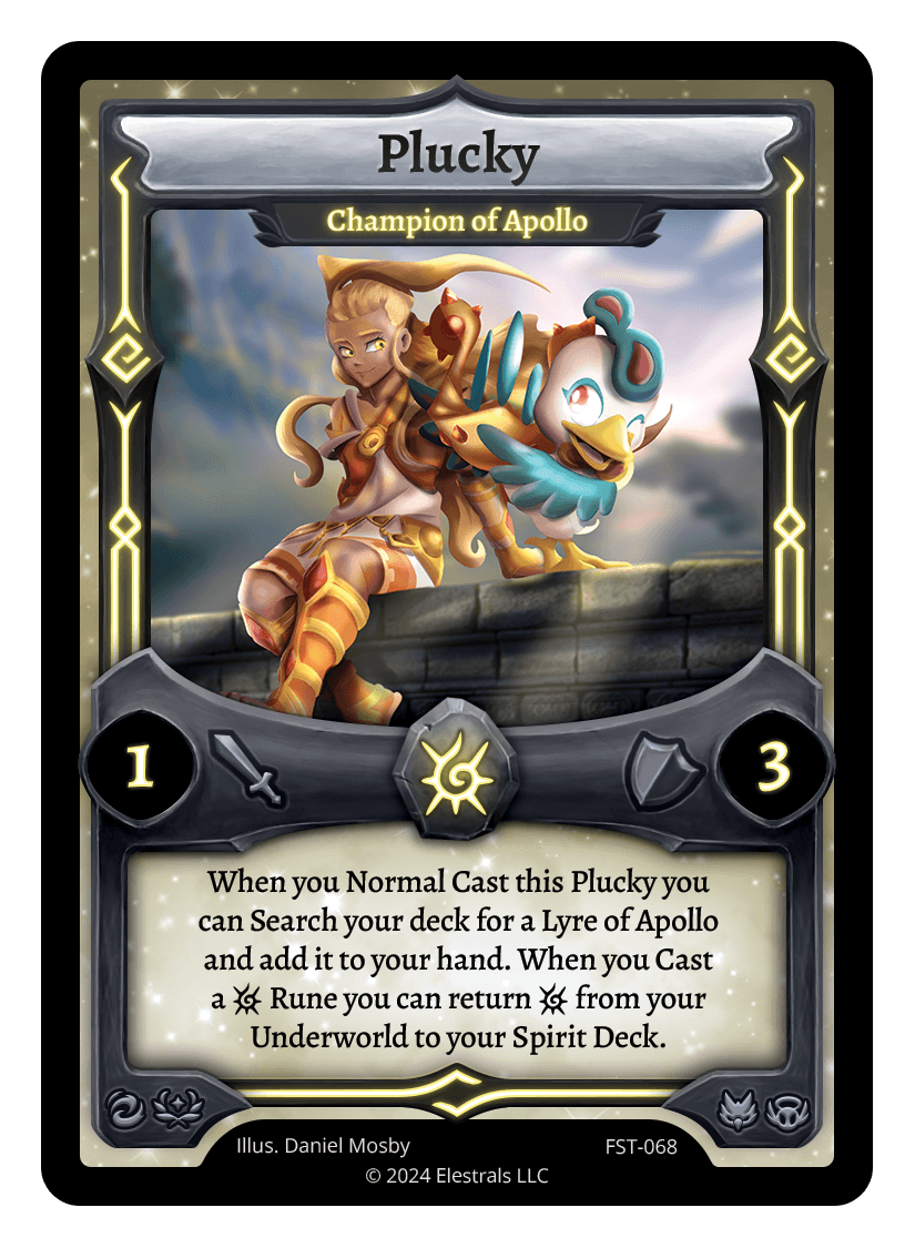Plucky - Champion of Apollo - FST-068